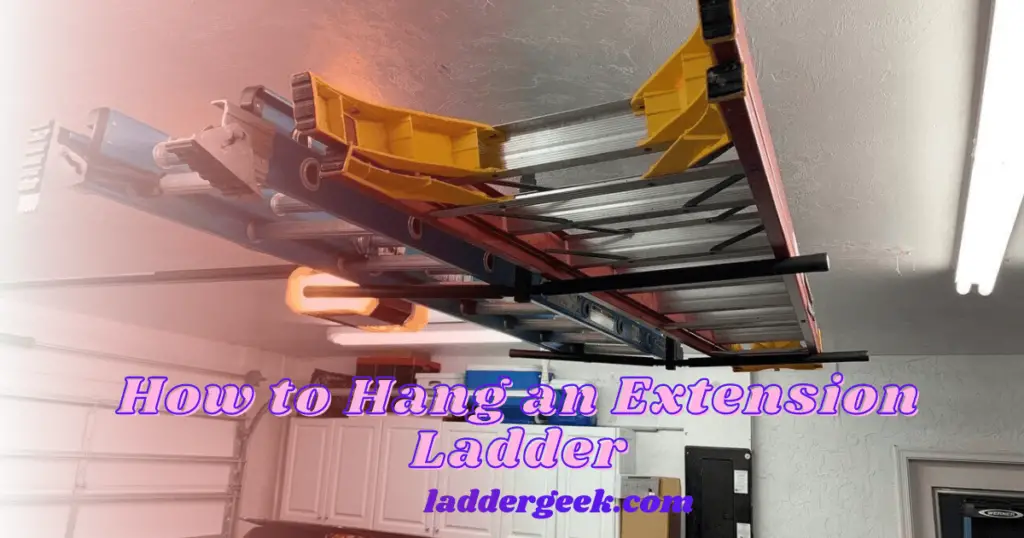 How to Hang an Extension Ladder