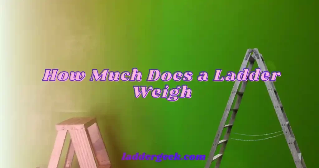 How Much Does a Ladder Weigh