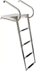Rage Powersports Harbor Mate Telescoping Ladder for fishing boats