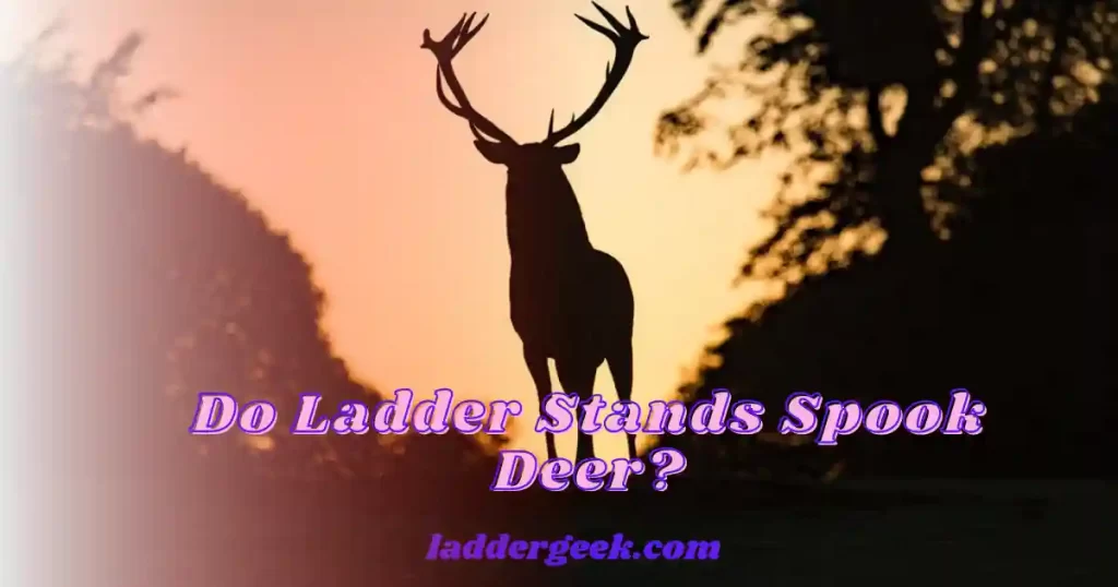 Do Ladder Stands Spook Deer
