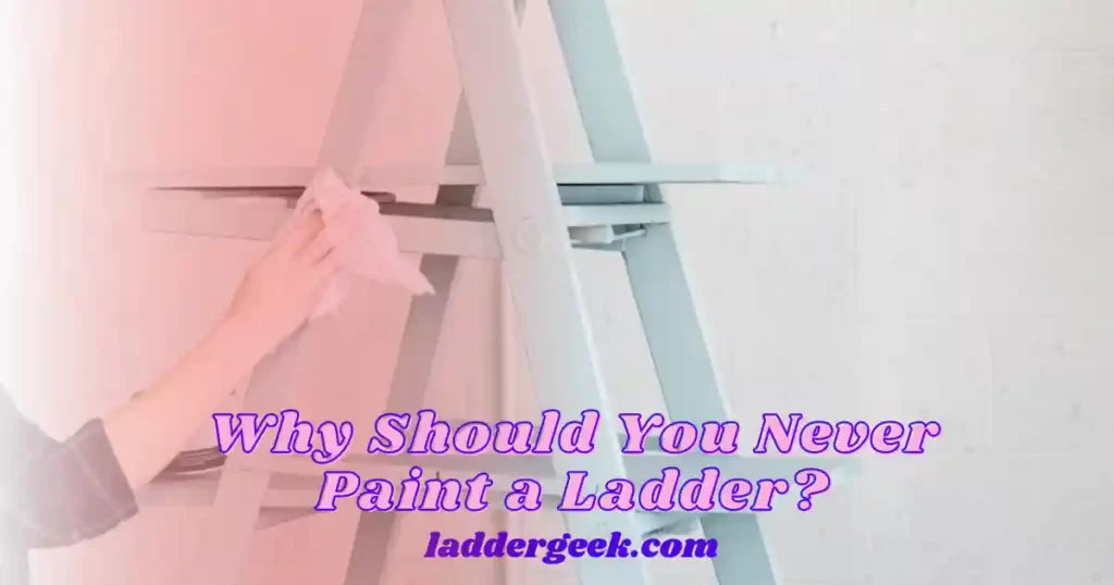 Why Should You Never Paint a Ladder