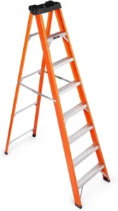8 Tread Fibreglass Ladder for Electricians